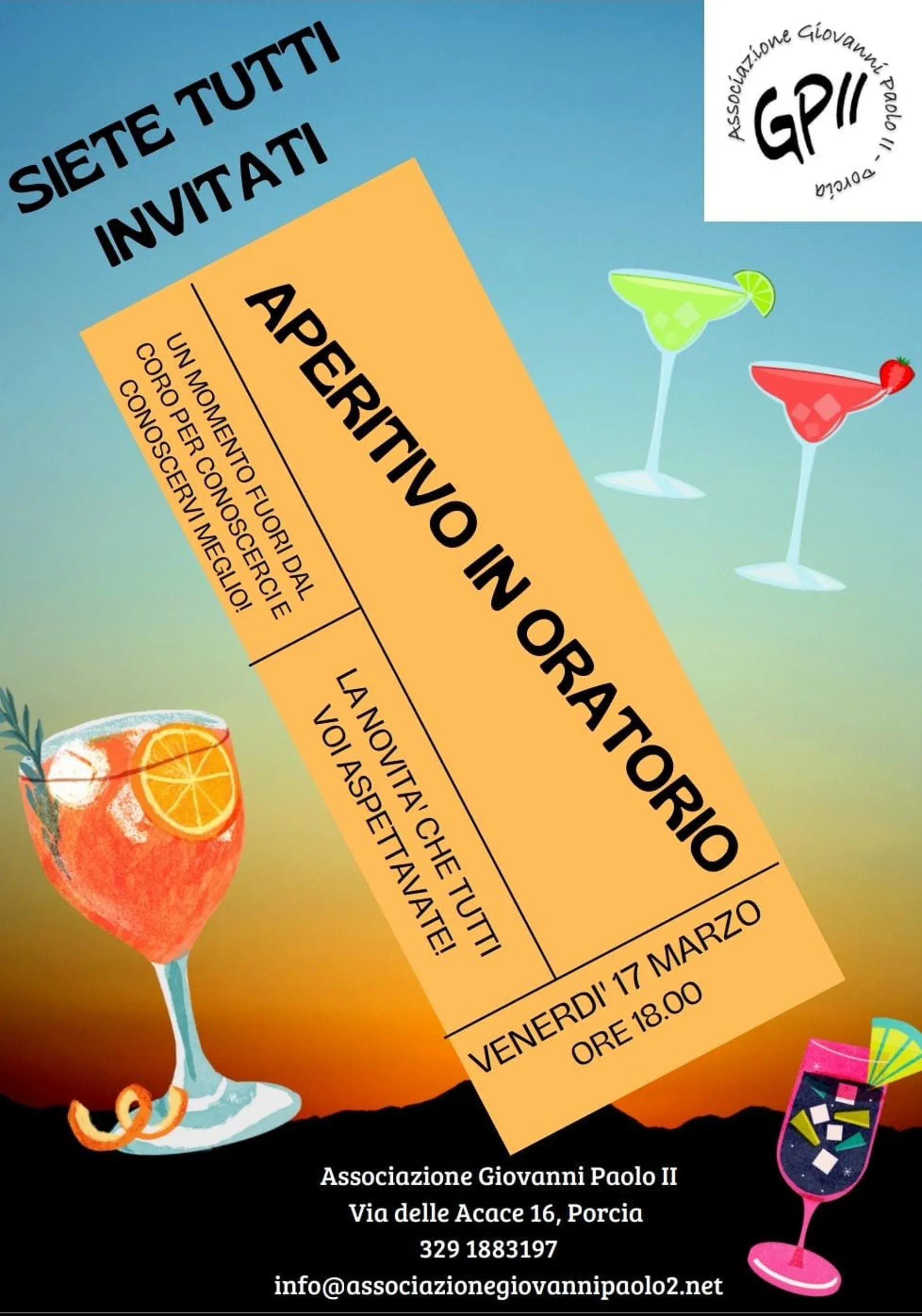 Un brindisi in compagnia