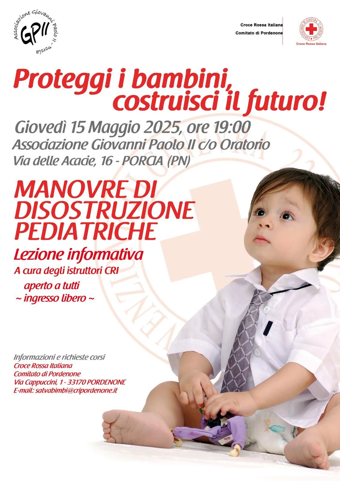 Invito per un incontro sulle manovre che salvano la vita